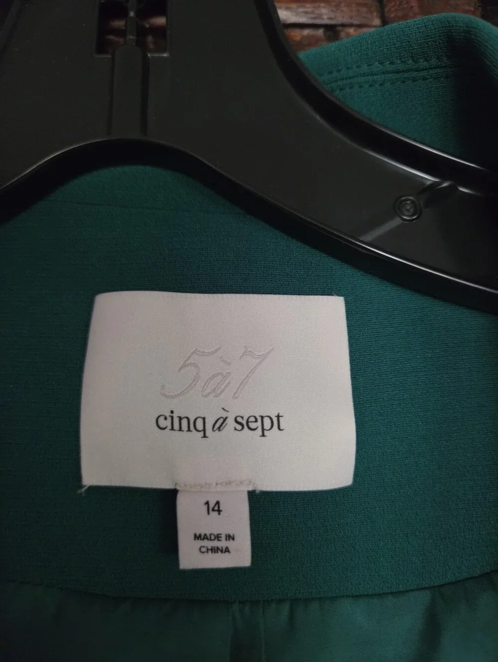Cinq A Sept Cheyenne Blazer Malachite 14 - Picture 4 of 8